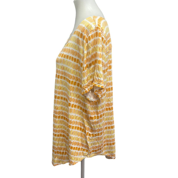 Lot of 2 Alfani Womens Plus Size 3X Rayon Spandex Blend Short Sleeve Tee Shirts - Picture 7 of 9